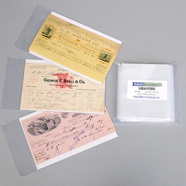 Sleeves for Billheads